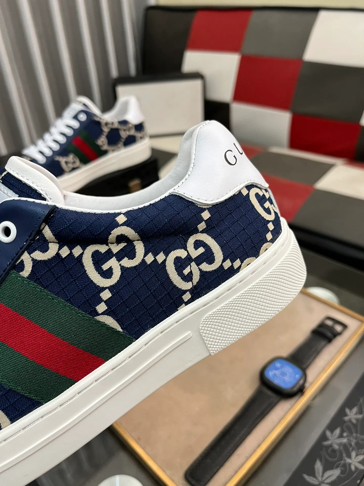 Men's men's shoes💰380⌚️⌚️" GUCCI" New official website • Same style latest • Hot style casual shoes, top brand [seduce] luxury ~ purchasing agency, top ~ quality. Products sold at the counter [Qiang] The original fabric adopts 3D printing technology ➕ Comfortable sheepskin lining, available in 38-443️⃣ colors